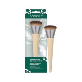 EcoTools, Wonder Cover Complexion, Brocha para Base de Maquillaje, Cobertura Completa, Brochas Cosméticas para Maquillar, Modelo 1601