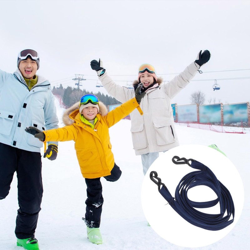 Outanaya Skiing Glove Leash Glove Holder Rope Safety Strap Rope