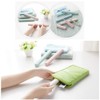 NEXCURIO 4 Pack Travel Toothbrush Case, Portable Breathable Toothbrush Holder