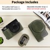 VOVMOEYA Camera Case for Panasonic Lumix DC-TZ99 with Adjustable Shoulder