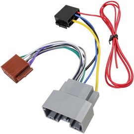 Zenoruslky Radio Wiring Harness Kit 16PIN ISO Stereo Connector-22PIN Car Radio Wire Adapter for Jeep Compass Grand Cherokee Wrangler Dodge Grand Caravan Journey RAM Avenger Challenger Chrysler