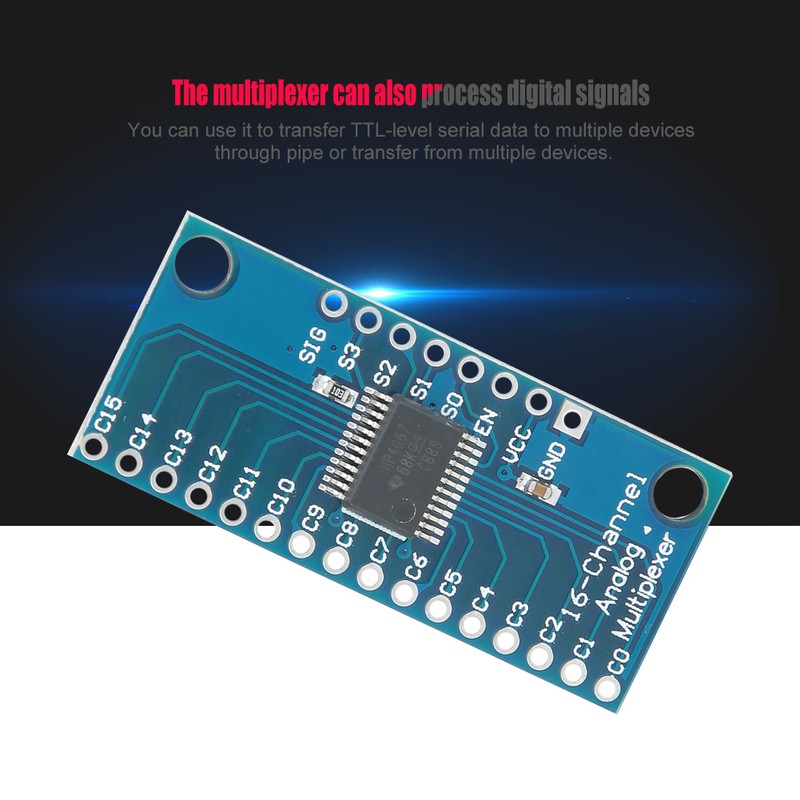 10 PCS CD74HC4067 High Speed CMOS 16-Channel Analog Digital Multiplexer