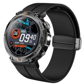 Lamshaw Compatible for EIGIIS KE3 Smartwatch Band, 22mm Silicone Magnetic Buckle Replacement Straps Compatible for KE2, KE3, KE5, KE6, K22, K27, K52, K55, K56, K57, DM50, HM09, I32, S35, S66 Watch