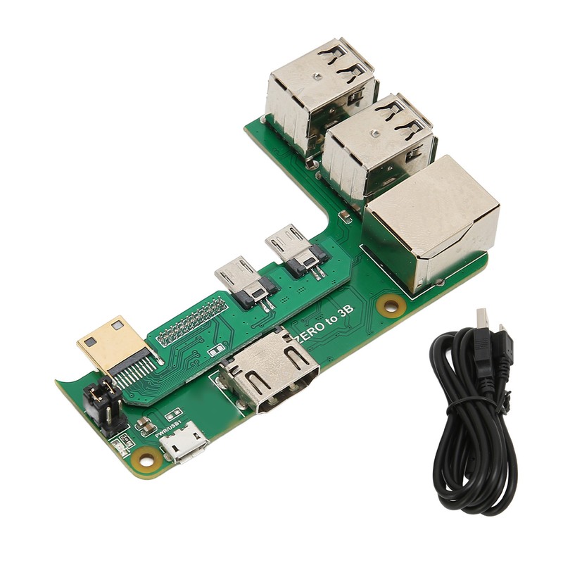 Expansion Board for Raspberry Pi 2W to 3B 3 USB2.0