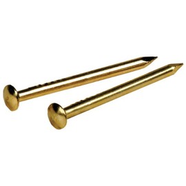 The Hillman Group 532630 Escutcheon Pins, 1 x 18-Inch, Brass Plated