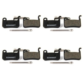 SOMMET Fahrrad Scheibenbremsbeläge für Shimano XTR M975 M966 M965/XT M775 M776 M765/SLX M665/Deore M596 M595 M545 M535 M505/LX M585/Hone M601/SAINT M800/BR-R505 S501 S500 T665 T605