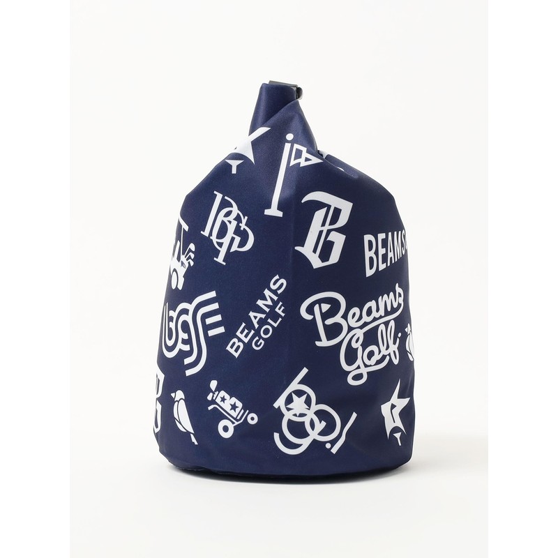 Beams Golf S/S TEE Multi Logo Ice Bag Navy Free