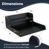 Washer Dryer Countertop 2 Tier 28 inches Wide, Laundry Shelf
