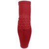 Tri-Flex Compression Arm Sleeve with Elbow Padding, Medium, Scarlet