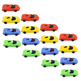 BESPORTBLE 16Pcs Funny Car Shaped Erasers Pencil Erasers for Supplies Educational Tools for Drawing and Fun Activities