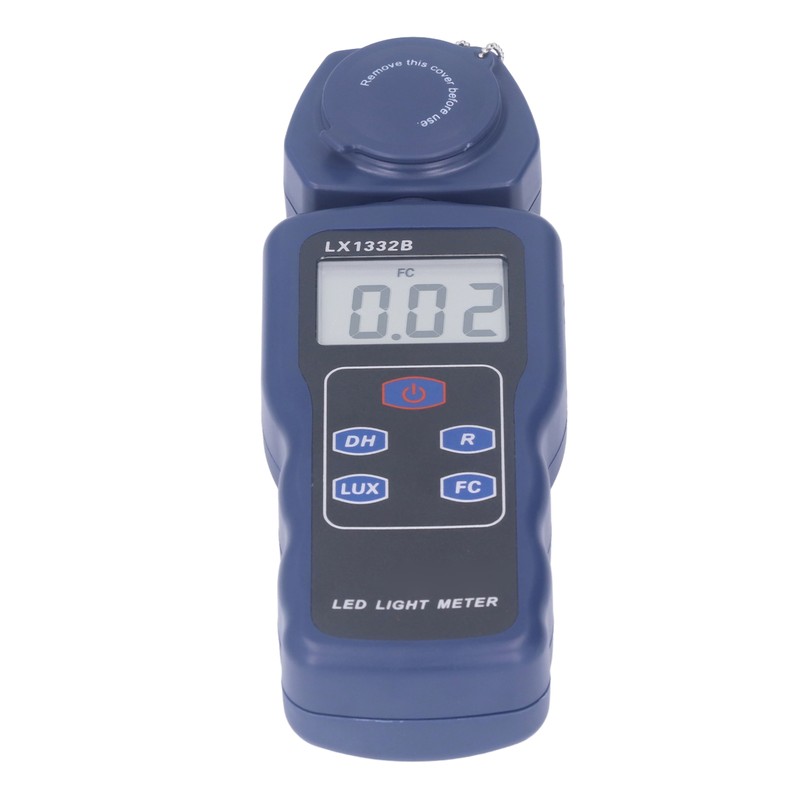 Illumination Photometer Digital Brightness Tester High Accuracy Light Detector Illuminance