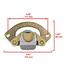 Celox for Polaris Scrambler XP 1000 850 2014-18 Front Right Brake Caliper W/Brake Pads