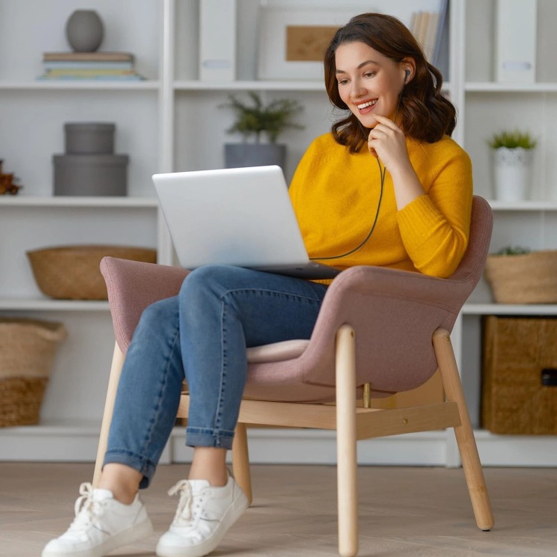 M M E 100 Pack of BLACK 3.5mm In Ear