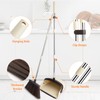 OOOFLOWER Broom and Dustpan Set, Efficient Floor Cleaning with Broom,
