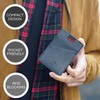 Hoq's Mens Card Wallet - Small Wallet with RFID Blocking