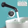 Enga Non Diverter Bathtub Spout, 8inch Extra Long Tub Spout