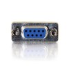 C2G 02781 DB9 F/F Serial RS232 Mini Gender Changer/Coupler, Nickel
