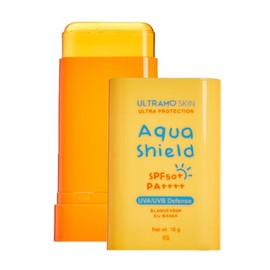 ULTRAMO Protector Solar en Barra, SPF50+ PA++++ UV Stick Acabado Invisible, No Pegajosa para Rostro y Cuerpo 18g