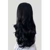 High crown long, layered half wig and volume ring: Helena