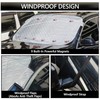 Laihur Car Windscreen Cover, Windscreen Sun Shade, 9 Magnet, Block