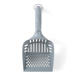 Fresh Step All In One Litter Scoop - Fast and Easy to Use Cat Litter Scooper - Deep Shovel Ergonomic Handle Grip Kitty Litter Scooper to Scoop Away Cat Litter