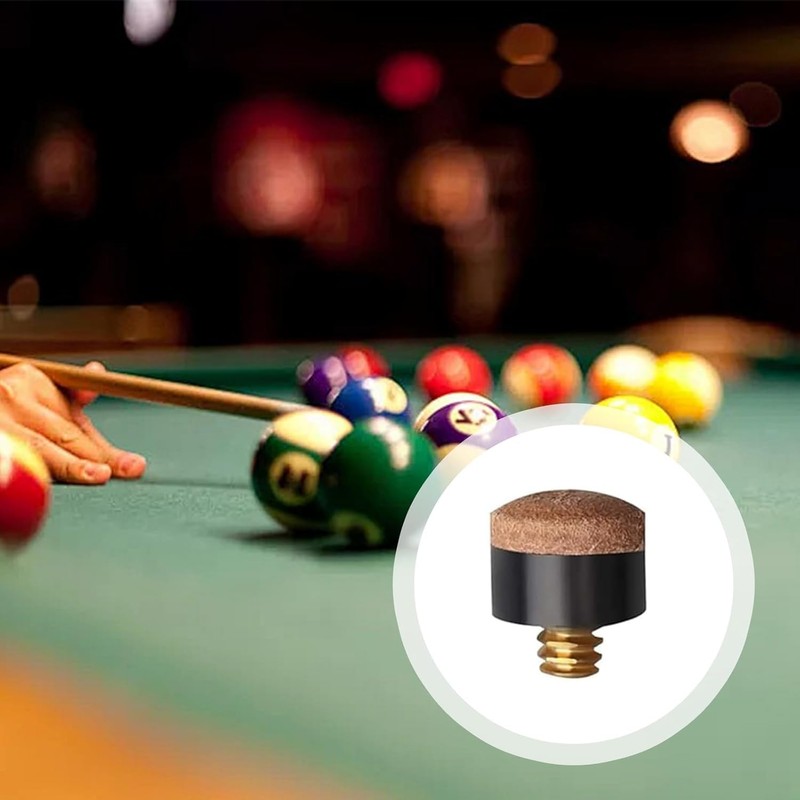 XJUDA 24 Pcs Cue Tips Pool Cue Tips Screw on