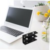 SEWACC 1 Set Under Desk Laptop Mount Double Layer Metal
