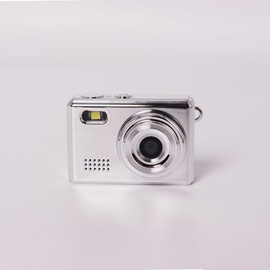 Mini Camera 16GB Photo/Video/Flash, Charge Type C and Transfer PC/Mobile (Silver)