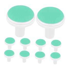 Ipetboom 10pcs Electric Nail Grinding Heads Replacement Pads for Grooming Kit Nail Care File Pads for Newborns Toddlers