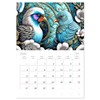 Colorful chirping (Monthly Wall Calendar 2025 16.5" x 23.4" (open)),