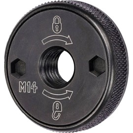 Dewalt Quick clamping nut M14 (for fastening cutting and grinding discs, disc change possible without additional tools) DT3559
