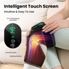 Cordless Knee Heating Pad, Newly 4 Vibration Motors Knee Massager,