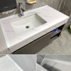 Shower Threshold Water Dam, Barrier Strip, Silicone Water-Blocking Self-Adhesive Sealant