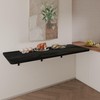 IAE Floating Wall Mounted Folding Table Desk with Pine Wood,55"