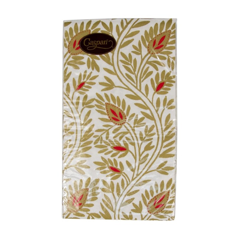 Samsara Gold Guest Towel Napkins - 15 Per Package
