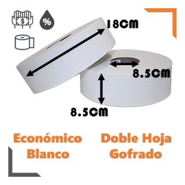 1 Caja Higiénico Junior Papel Baño Doble Hoja