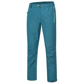 Little Donkey Andy Women's Waterproof Rain Pants Breathable Lightweight Rainproof Pants Teal Green S