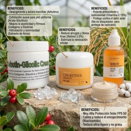 Crema Aclarante Desmanchadora Pack Productos