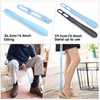 ZOMAKE Shoe Horn Long Handle for Seniors, 23.4" Plastic Long