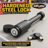 Hitch Receiver Pin Lock, Trailer Receiver Lock for Hitch Bike