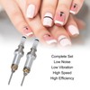 QANYEGN 2pcs Nail Drill Spindle, Nail Polisher Handle with Electronic