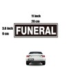 Funeral Car Magnets - Magnets for Funeral Procession | Funeral