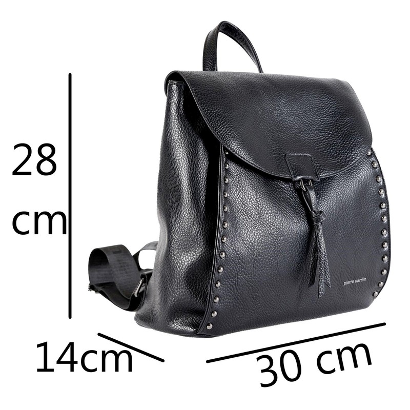 Pierre Cardin Women's Backpack, Shoulder Bag, Faux Leather, Faux Leather,