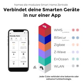 homee modular Smart Home Central