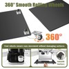 Appliance Slider for Kitchen Appliances,360° Rolling Sliding Tray for Coffee