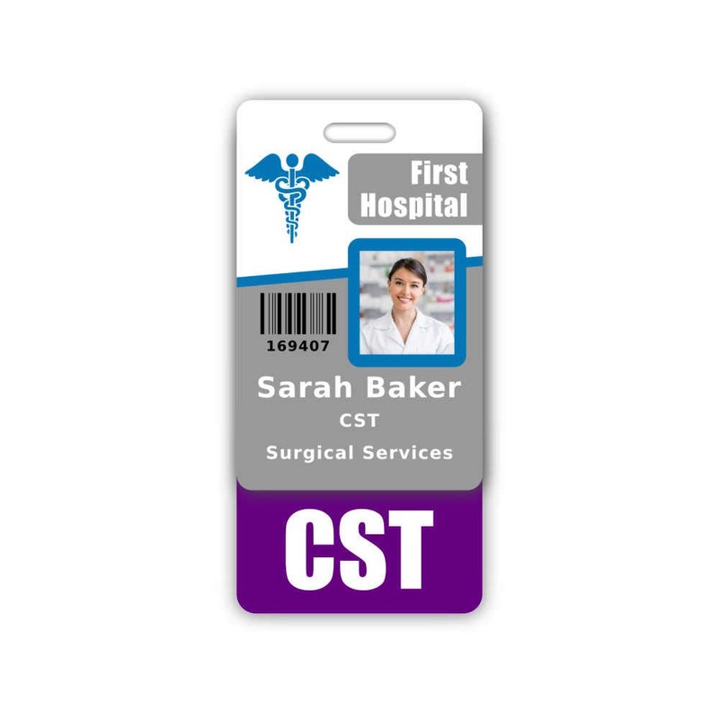 CST Badge Buddy Vertical w/Height & Weight Conversion Charts (Standard,