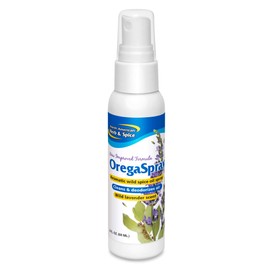 North American Herb & Spice OregaSpray - 2 fl oz - All-Natural Surface Cleaner, Air Deodorizer & Vegetable Wash - Includes Clove, Cumin, Lavender, Oregano Oil - Non-GMO