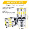 ijuicy 2 PCS Car 194 LED Bulbs for License Plate