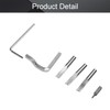 Utoolmart Groover Tool, 7 in 1 Adjustable Stitching Groover and