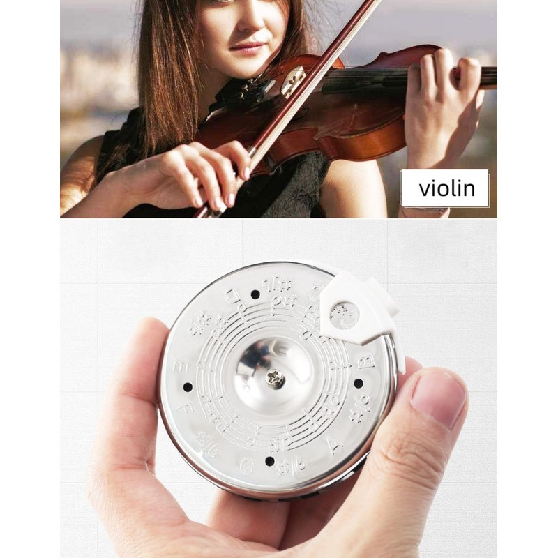 PC-C Pitch Pipe Precise 13 Note Chromatic C-C Scale Tuner